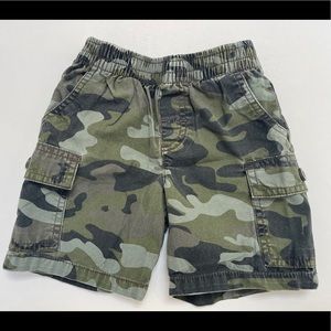 🧸5 for $20 Elastic waist green camo short